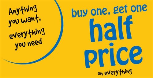 Buy One Get One Half Price on Everything at Holland & Barrett