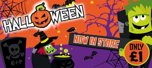 Get Ready for Halloween at Poundworld