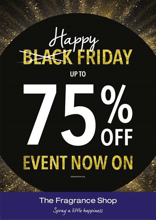 Black Friday at The Fragrance Shop