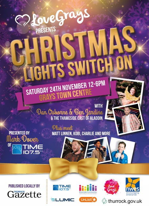 CHRISTMAS LIGHTS SWITCH ON