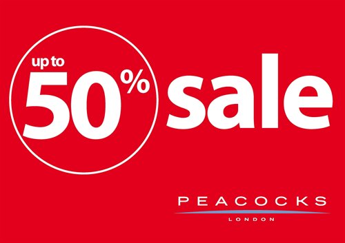 Peacocks Summer Sale