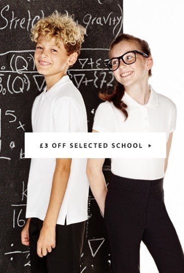 Schoolwear at Peacocks