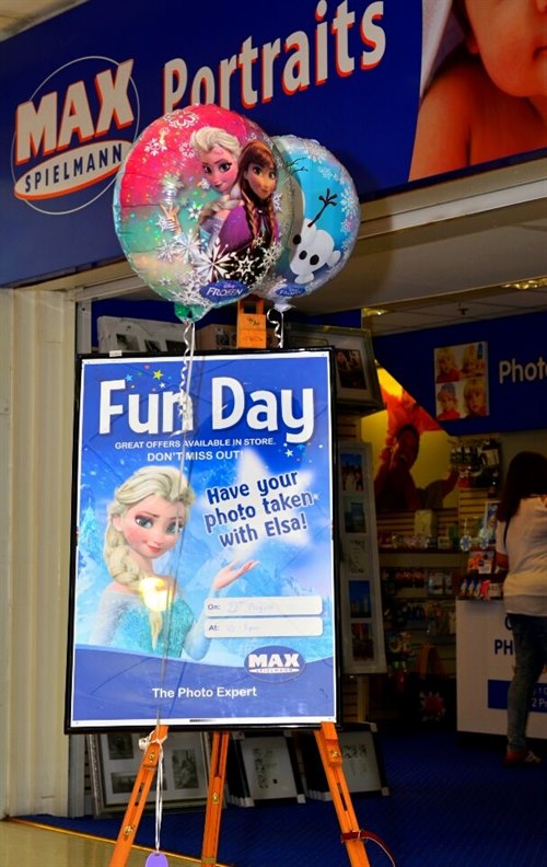 Elsa pays a visit to MAX SPIELMANN